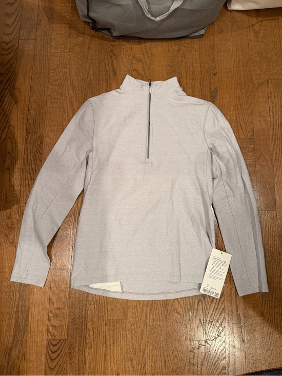 lululemon athletica Other - lululemon athletica Men’s Light Gray Half-Zip Performance Pullover